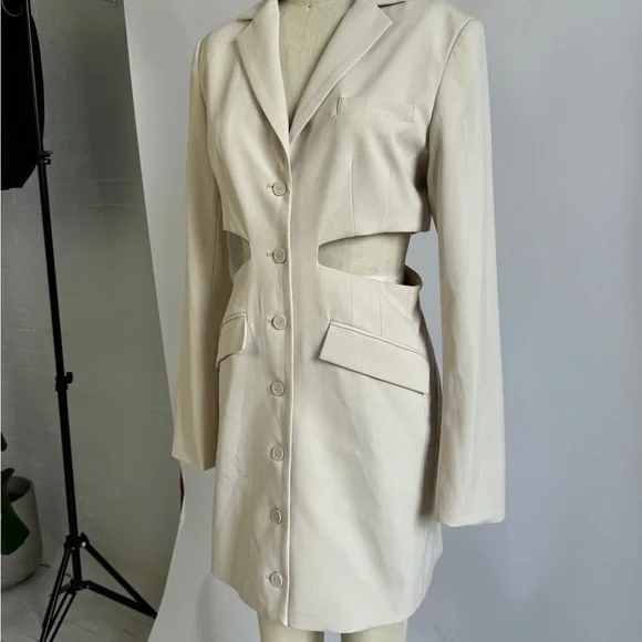 Oak+ Fort Cut Out blazer Dress - Picture 1 of 4